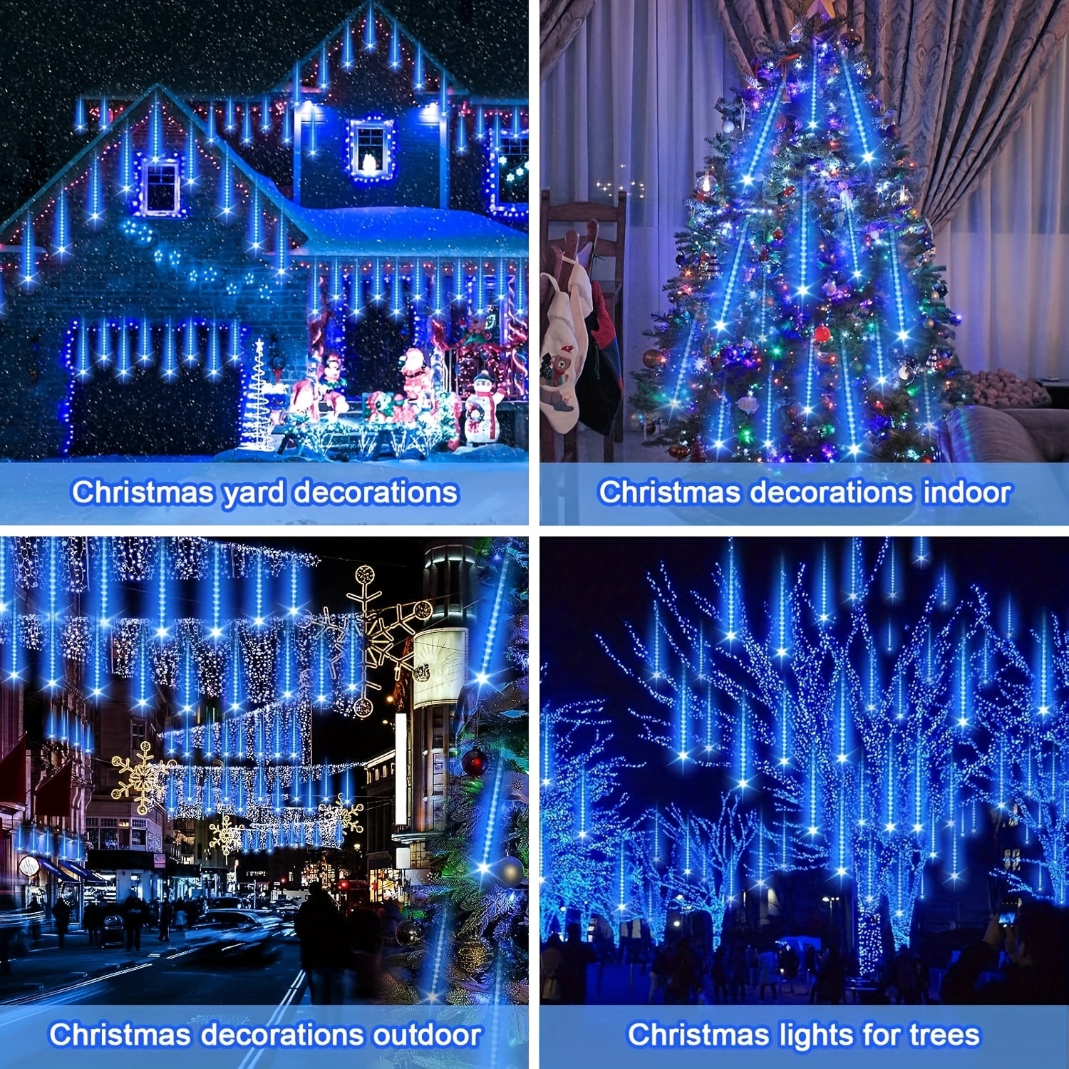 Skapa magisk stämning i trädgården – som regn av ljus