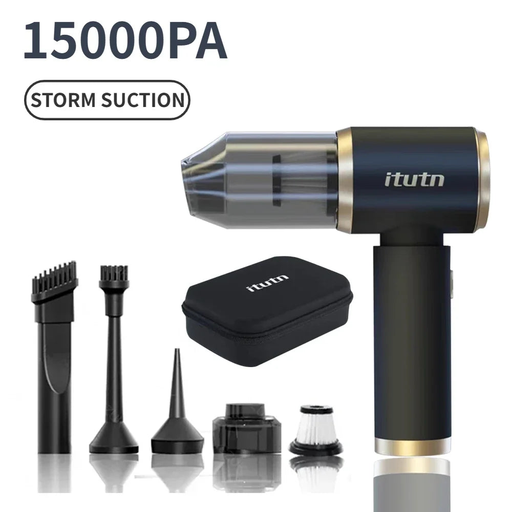 Handhållen portabel dammsugare med 4-i-1 funktionalitet